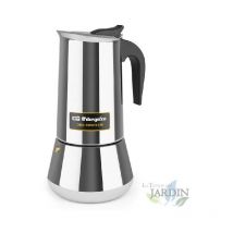 Suinga - Cafetière italienne Orbegozo en acier inoxydable. Capacité 12 tasses