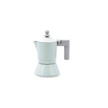 Cafetière Italienne Quid Ozon Vert Métal 3 Tasses
