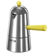 Caffettiera Carmencita Pop Gialla Tz 3 – Alluminio lucido, Manico e pomolo in nylon giallo – 8000409354140