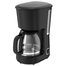 Caffettiera con filtro 12 tazze 750w nera - KSCAFET12BLACK - kitchen chef