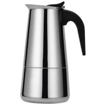 Caffettiera elettrica portatile in acciaio inossidabile da 450 ml Moka Latte Stufa Filtro per caffè espresso Tazza da caffè europea