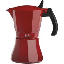 Jata - Hogar HCAF2012 - Caffettiera in alluminio da 12 tazze, adatta a tutte le cucine, inclusa induzione, manico massiccio speciale anti-bruciato,