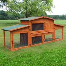 Bb-loisir - Cage Clapier Enclos lapin pour lapins.Modele 043 etable du roi