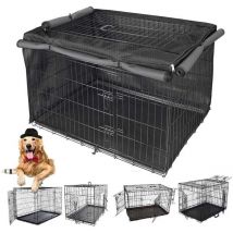Debuns - Cage pour Chien Interieur Solide, Cage pour Chien Multifonctionnelle Résistante à la Lumière, Matériau en Tissu Oxford 420D (sans Cage pour