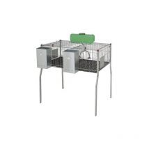 Avimac - Cage pour lapins Gamma 2 - plancher plastique