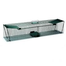 Suinga - Piège Vivant Réutilisable 125x26x26 cm Piège à animaux en cage pour marthes, chats, rats et rongeurs