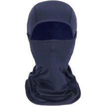 Cagoule de moto, cagoule douce et respirante, protection solaire complète, coupe-vent, masque de cou multifonctionnel, bleu