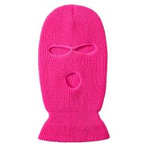Cagoule de ski rose fluo