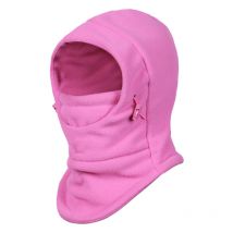 Cagoule pour enfants, masque de ski, cache-cou, bonnet polaire d'hiver pour garçons et filles