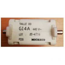 6943530 Cartucho fusible tamaño gi 0 - 4A 440V - blanco, Blanca - Cahors