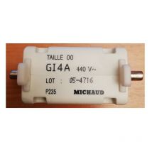 6943530 Sicherungspatrone gi Größe 0 - 4A 440V - Weiß - Cahors