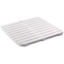 Plasticos tatay Caillebotis à poser, blanc, Steppy