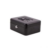 Caisse a monnaie, monnayeur en acier noir 16 cm