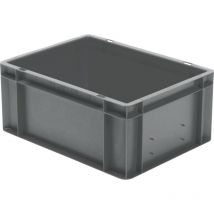 La-ka-pe - Caisse de transport 400x300x175 mm gris