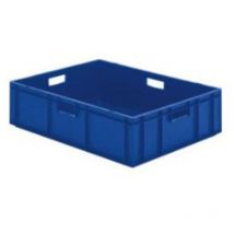 Caisse de transport 800x600x210 mm bleu