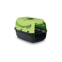 Caisse de transport Nayeco animaux de petite taille - vert - 58x38x38cm