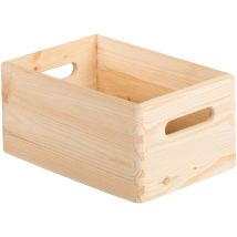 Caisse De Rangement En Bois 30x20x14cm Astigarraga Cbs302014