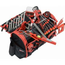 Caisse textile 39 l + 95 Outils pour plombier Sam Outillage CP-PL1
