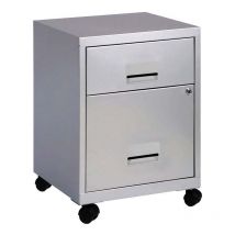 Pierre Henry - Caisson de rangement en acier 2 tiroirs