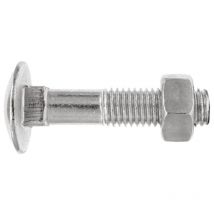 Schachtel mit 150 Schrauben M8x30mm din 603 verzinkt