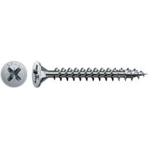 Boîte 25 Unit. Vis a Bois Tete Plat Wirox 3.5x16mm Spax