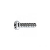 Schachtel mit 250 M5x35 Zink-DIN 7985-Kreuzschlitzschrauben mit gewölbtem Index
