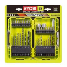 RAK32DDMIX Kit 32 puntas estuche destornillador 1/4' - Ryobi