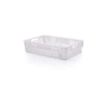 Caja apilable semiencajable 21 Litros 600x 400 x 200 mm Famesa denox