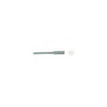 Ing Fixations - Caja de 100 tornillos ing fixing pvc top-root - 6x70 mm - Rosca 33 mm tapa blanca - A430140
