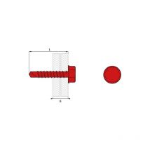 Scell-it - Caja 250 tornillos autoperforantes tht 5,5 x 45 mm - montaje 35 mm - THT8-55045