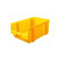 Caja de almacenaje semiabierta LK 1 B- 300/200/418mm amarillo