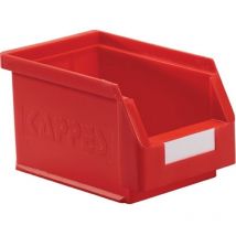 Cubo de almacenamiento L230xW140xH130mm PE rojo KAPPES