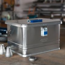Alutec - Aluminiumbox comfort Inhalt 30 l Außen-LxBxH 430 x 335 x 273