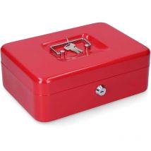 Micel - Caja de caudales cfc09 250x180x90mm rojo m13398