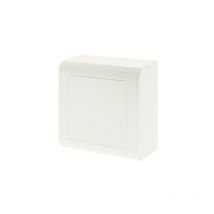 Zenitech - Caja de conexiones de superficie Besto, color blanco