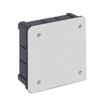 Solera - Caja Empotrar Cuadrada 100x100x45mm Tornillos