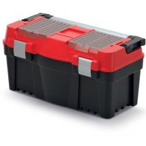 Kistenberg - Caja de herramientas Aptop Plus, almacenamiento de herramientas, 55x26,7x27,7 cm, organizador interior, cierre aluminio, material