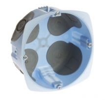 Caja de empotrar estanca, 1 puesto - Air'métic Ø67/68 - Profundidad 40mm
