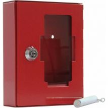 Rottner - Caja De Llave De Emergencia Rojo 153X153X40 Mm, Con Golpes