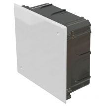 Caja enlazable + tapa 125x125x45 t/torn.