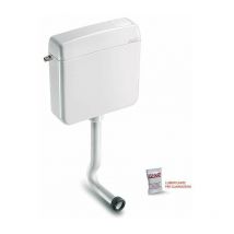 Pucci - Caja externa de 1 teclas para inodoro viva 77000000 Blanco