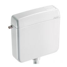Cisterna exterior para WC con dos pulsadores de descarga Pucci ECO 77000492 Blanco