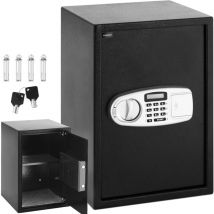 Caja fuerte electrónica para oficina en casa con cerradura de combinación, acero, 36x35x52 cm