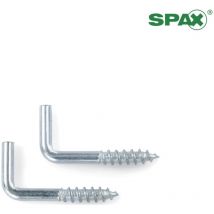 Fadix - Caja con 5 unidades de alcayatas roscadas Ø5.0x90mm