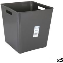 Tontarelli - Caja multiusos bella grafito (5 unidades)