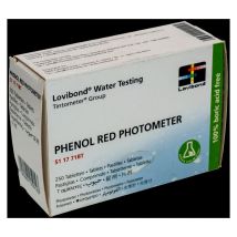 Caja Reactivo Phenol Red Fotómetro. 250 uds. Lovibond