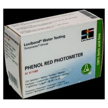 Phenol della scatola reattiva Fotografo rosso. 250 voi. Lovibond