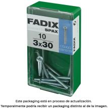 Fadix - Boite De 10 Unités De Vis Métrique À Tête Plate M 3x30mm