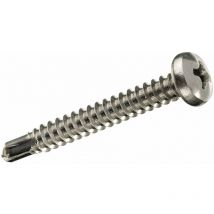 Caja s 25 uds. tornillo rosca chapa cr autot. 3,5x9,5mm Fadix