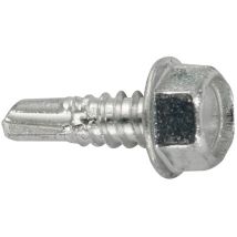 Caja s 6 uds. tornillo rosca chapa hexagonal autot. 6,3x19mm Fadix